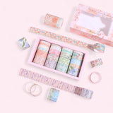 GIFTIES 20rolls Romantic Sweet Prints Washi Tapes Set