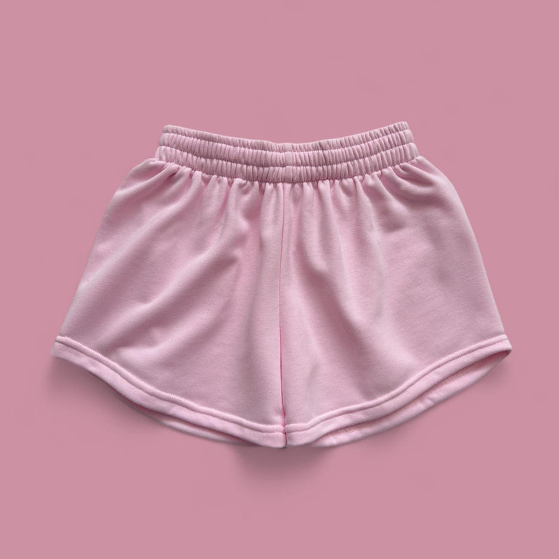 BLK Terry Candy Colors Basic Colorful  Sweat Shorts