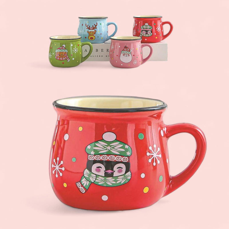 GIFTIES Christmas Edition Ceramic Cup - Gift for Him Her