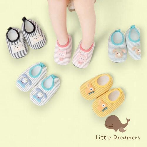 LITTLE DREAMERS Toddler Breathable Anti Slip Floor Socks Slippers