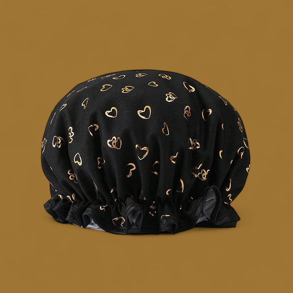 TRIX Printed Double Layer Shower Cap Bath