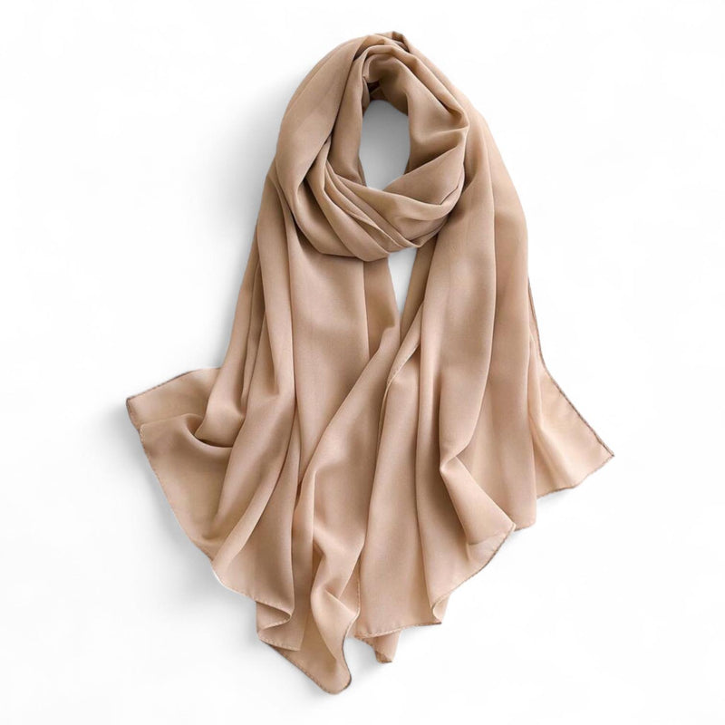 WRAP Silky Chiffon Versatile Classic Scarf