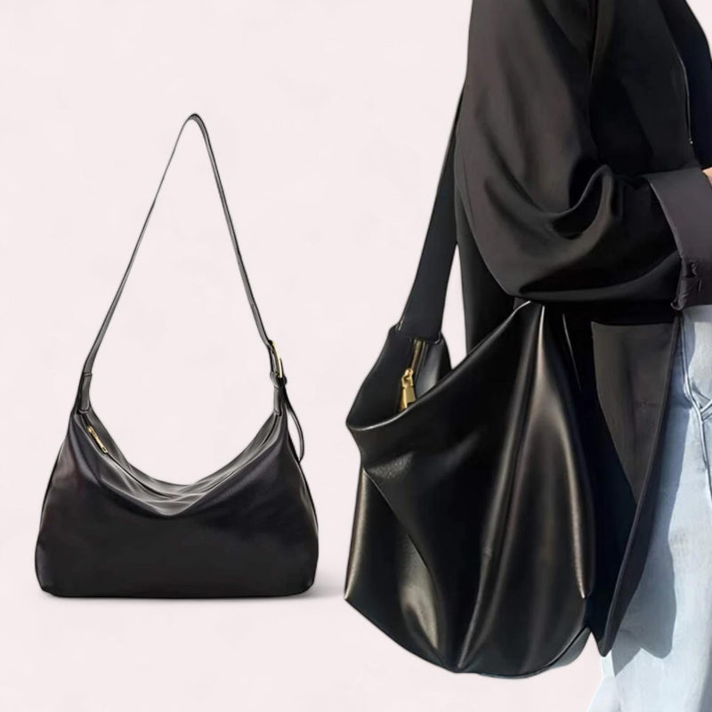 BOLSO Leather Commuters Shoulder Bag