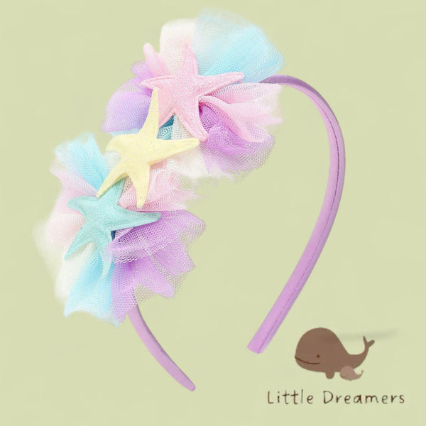 LITTLE DREAMER Unicorn Colors Cute Decorated Headband Hair Accessories for Girls