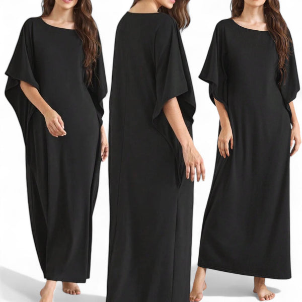 SWEET DREAMS Soft Knit Batwing Lounger Dress