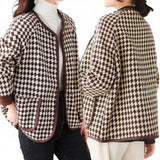 GYPSY HQ Vintage Check Pattern Warm Jacket