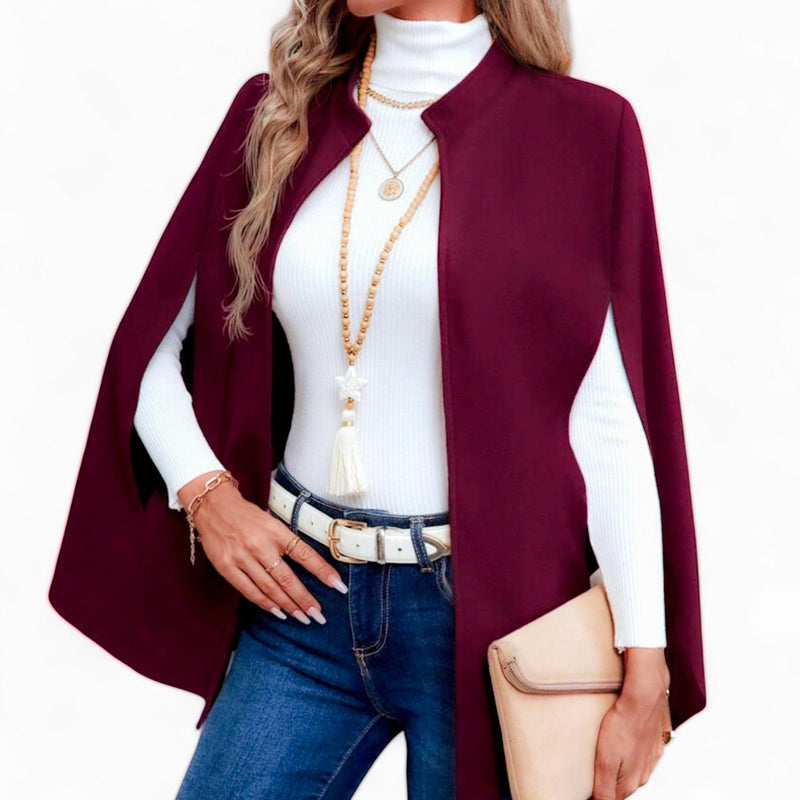 GBOSS Elegant Cape Coat Blazer