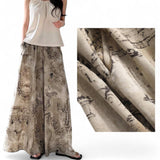 GYPSY Abstract Floral Printed Loose Wide Leg Pants