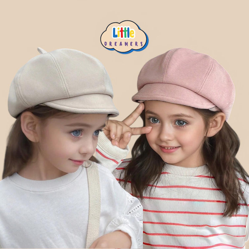 LITTLE DREAMERS Beret Fashion Hat for Girls