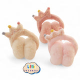 LITTLE DREAMERS Cute Crown Ear Plush Warm Earmuffs for Kids