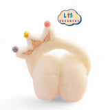 LITTLE DREAMERS Cute Crown Ear Plush Warm Earmuffs for Kids