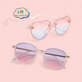 LITTLE DREAMERS Rainbow Lens Pink Eyeglasses for Girls