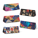 BOLSO Moroccan Print Foldable Eyeglass Storage Case