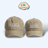 LITTLE DREAMERS 2pcs Matching Mama & Mini Baseball Cap Hat Set