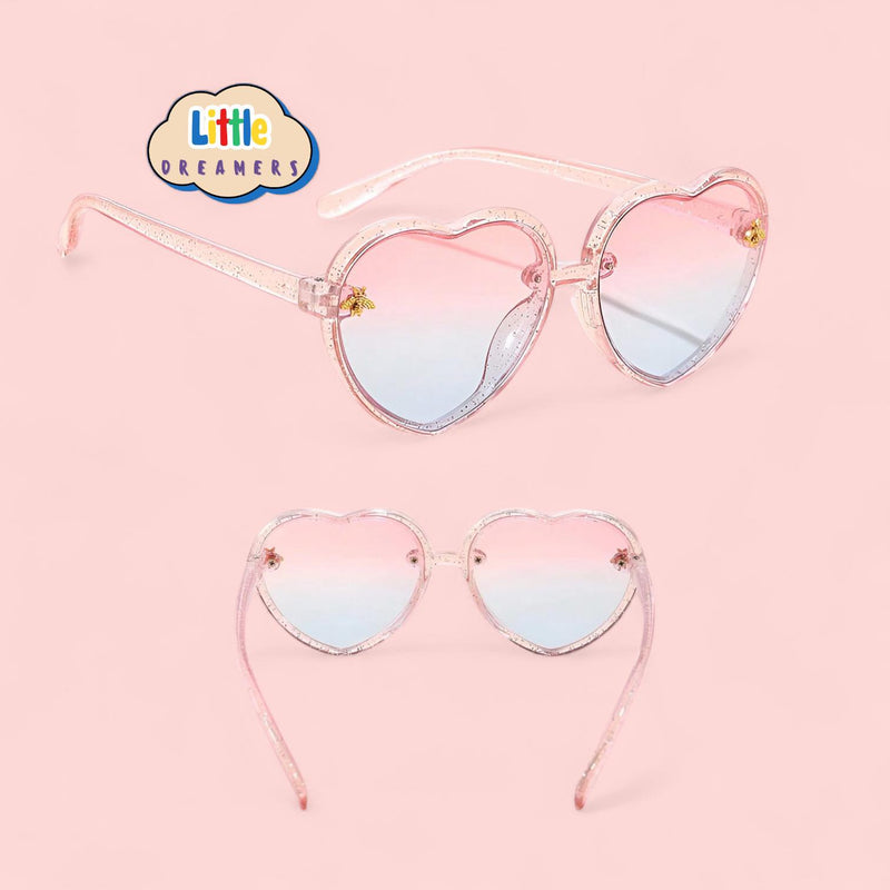 LITTLE DREAMERS Rainbow Lens Pink Eyeglasses for Girls