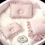 LITTLE DREAMERS Cotton Raffles Baby Pillow