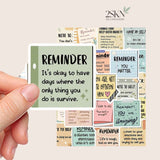 2SKN 50pcs Self Love Reminder Note Stickers