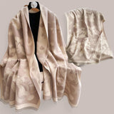 WRAP Warm Jacquard Shawl Scarf (Onhand)