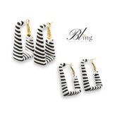 BLING Two Tone Elegant Vintage Bespoke Pair of Earrings