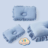 LITTLE DREAMERS Cotton Raffles Baby Pillow