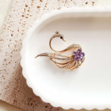 BLING Dapo Birds Exquisite Elegant Detail Brooch Collection