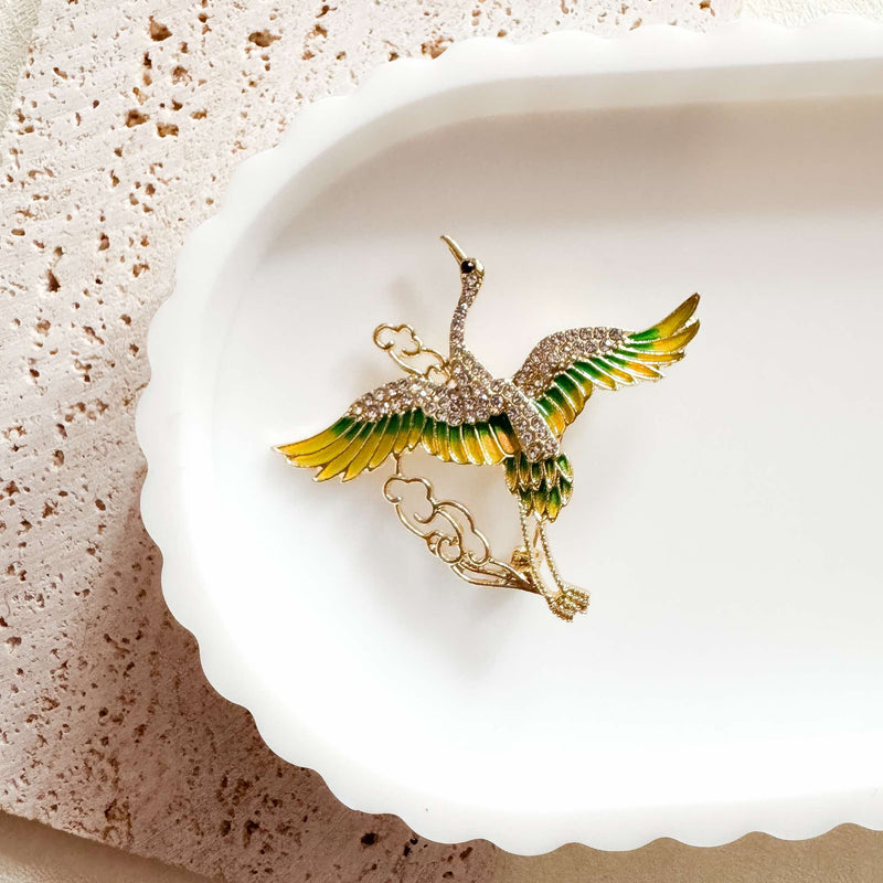 BLING Dapo Birds Exquisite Elegant Detail Brooch Collection