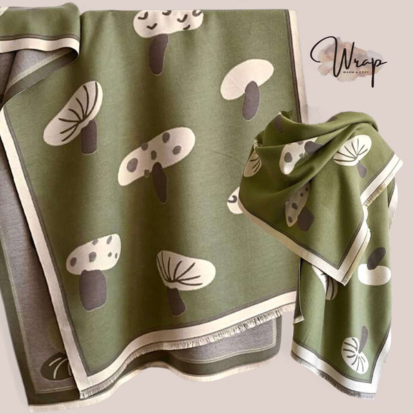 WRAP Warm Shawl Rectangular WRMW065
