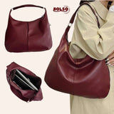 BOLSO Classic Leather Large Hobo Bag