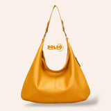 BOLSO Classic Leather Large Hobo Bag