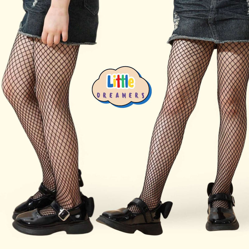 LITTLE DREAMERS Fishnet Pantyhose for Young Girls