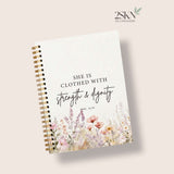 2SKN Motivational Journal Smooth Writing Notebook A5 Plain Leaves 80gsm