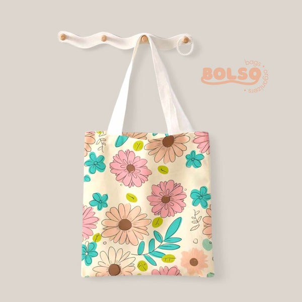 BOLSO Printed Floral Essential Shopper Bag