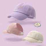LITTLE DREAMERS Ribbon Summer Cap For Little Girls