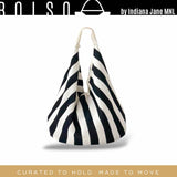 BOLSO LOOM Knitted Hobo Tote Bag