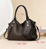 BOLSO Pattern Vintage Large Commuter Tote Bag