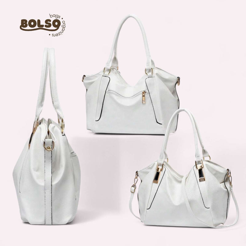 BOLSO Pattern Vintage Large Commuter Tote Bag