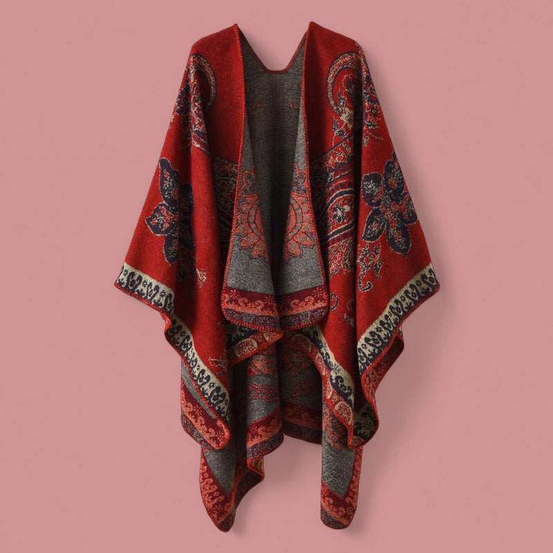 WRAP Plaid Cloak Shawl Scarf