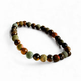 BLING Charms Natural Stone Energy Healing Reiki Bead Bracelet