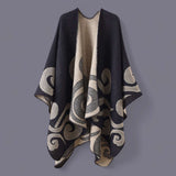 WRAP Plaid Cloak Shawl Scarf