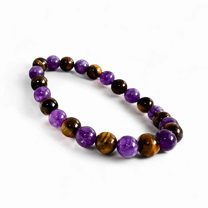 BLING Charms Natural Stone Energy Healing Reiki Bead Bracelet