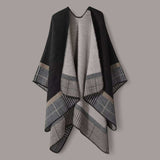 WRAP Plaid Cloak Shawl Scarf