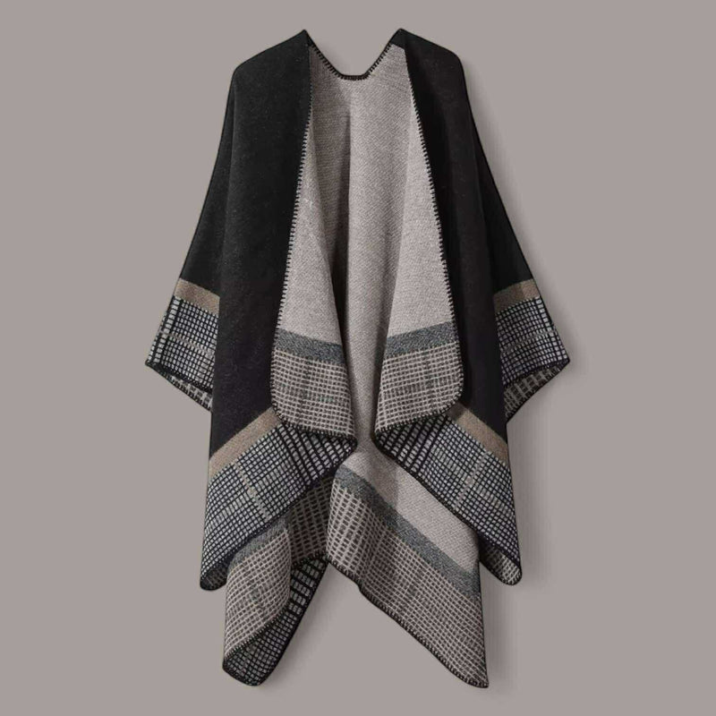 WRAP Plaid Cloak Shawl Scarf