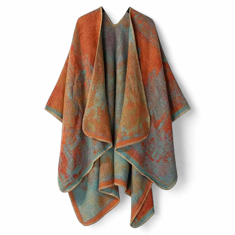 WRAP Plaid Cloak Shawl Scarf
