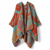 WRAP Plaid Cloak Shawl Scarf