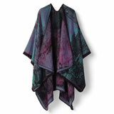 WRAP Plaid Cloak Shawl Scarf