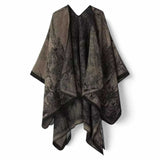 WRAP Plaid Cloak Shawl Scarf