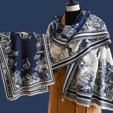 WRAP Warm Jacquard Shawl Scarf (Onhand)