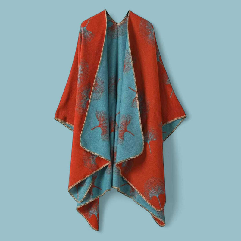 WRAP Plaid Cloak Shawl Scarf