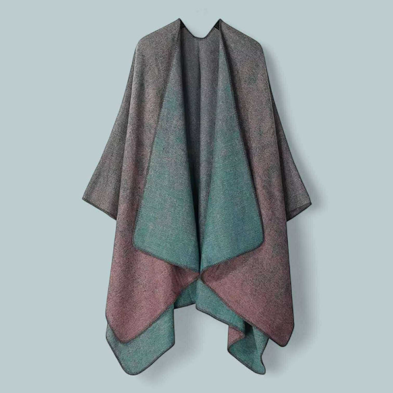 WRAP Plaid Cloak Shawl Scarf