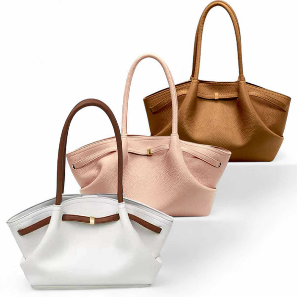 BOLSO Soft Leather Slouchy Elegant Everyday Hand Bag